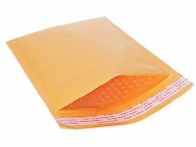 Kraft Bubble Mailer Padded Envelopes Shipping Bags Choose Your Size & Pack