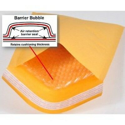 Superpackage® 200 #2  8.5 X 12  Kraft Bubble Mailers Padded Envelopes